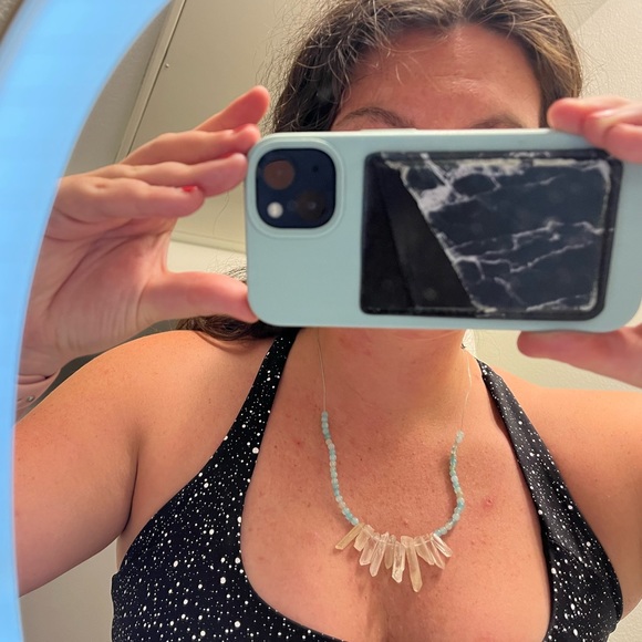 ❤️🔥BOGO FREE handmade quartz crystal agate beaded necklace jewelry healing - Picture 2 of 4